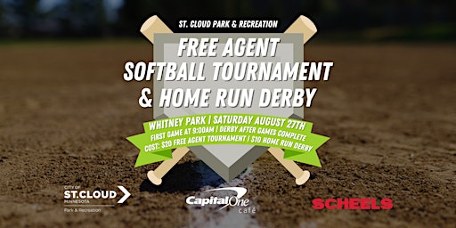 Free Agent Draft Adult Softball Tournament & Home Run Derby