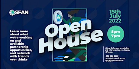 Open House at SFAN primary image