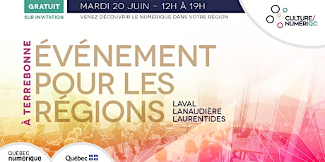 Découvrir le numérique - Événement pour les régions Laval - Lanaudière - Laurentides -  primary image