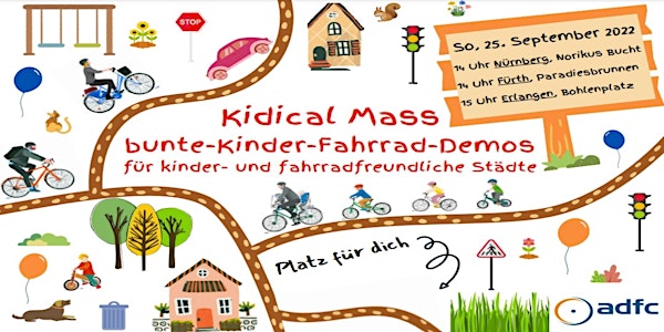 Kidical Mass die Kinder-Fahrrad-Demo