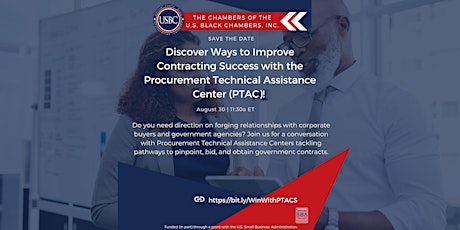 Discover Ways to Improve Contracting Success with PTACs!