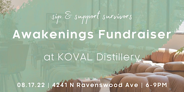 Awakenings Fundraiser at Koval Distillery