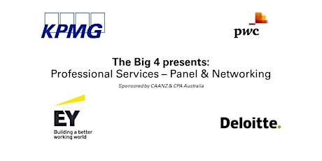 Big 4 Presents: Professional Services - Panel & Networking