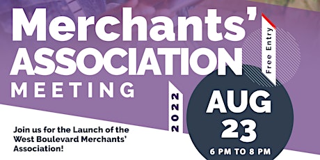 West Boulevard Merchants' Association Launch Meeting