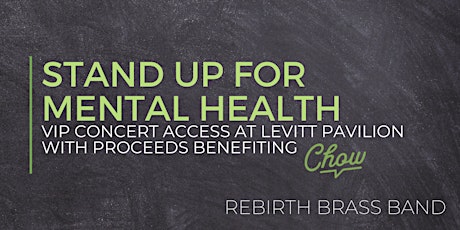 Stand up for Mental Health