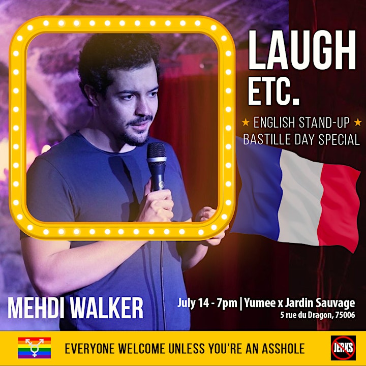 Image pour LAUGH ETC, Standup in English - Bastille Day SPECIAL 