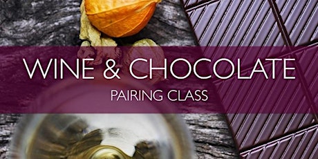 Wine and Chocolate Pairing Class primary image