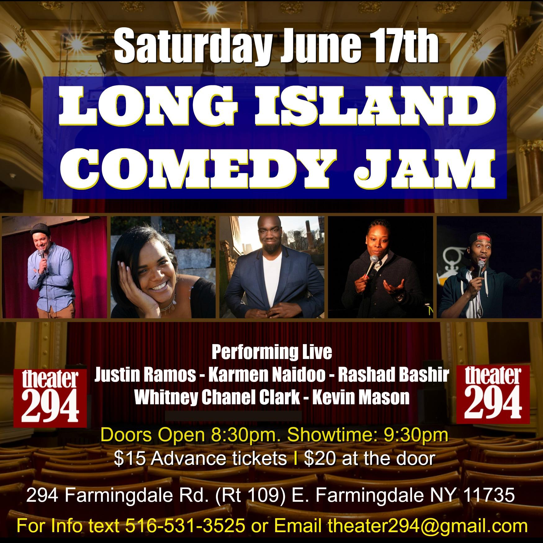 Comedy Jam with Justin Ramos & Friends