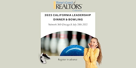 Image principale de 2023 Women’s Council of REALTORS California President’s Dinner & Networking