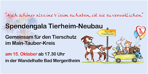 Spendengala Tierheim-Neubau