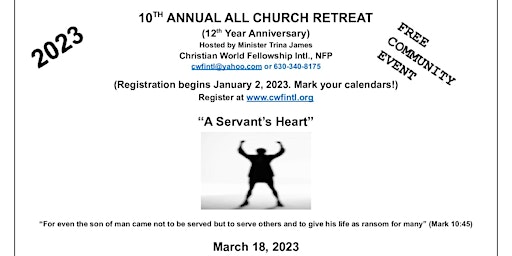 10th Annual All Church Retreat