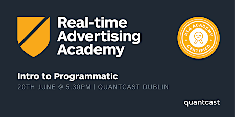 Real-time Advertising (RTA) Academy: Intro to Programmatic primary image
