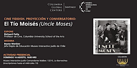 Exhibición y Conversatorio Cine Yiddish: Uncle Moses