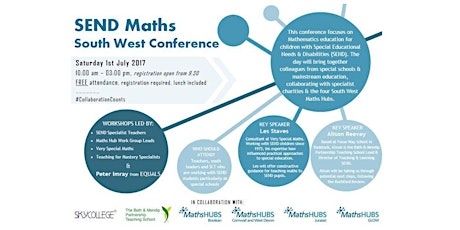  SEND Maths South West Conference primary image