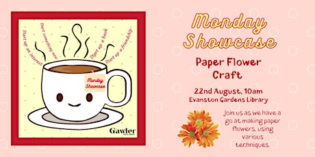 Monday Showcase - Paper Flower Craft