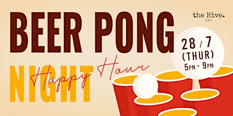 Happy Hour: Beer Pong Night primary image