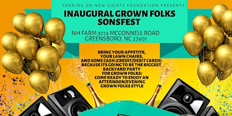 Soaring on New Sights Foundation INAUGURAL GROWN FOLKS SONSFEST