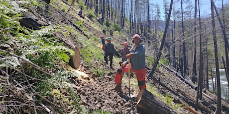 Clackamas River Logout and Tread Trail Party(Fire Damaged)