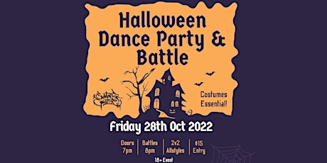 2022 Halloween Dance Party & Battle primary image