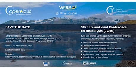 5th International Conference on Reanalysis primary image