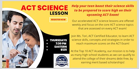 ACT Science Lesson with ACT Certified Educator
