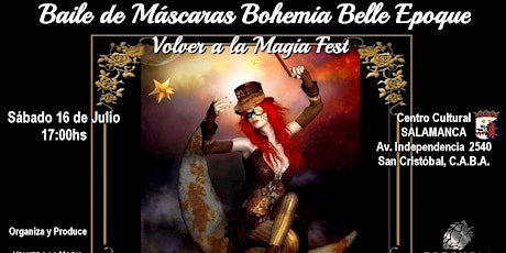 Imagem principal do evento MASCARADA VENECIANA BELLE EPOQUE BOHEMIA