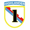 Logotipo de 1-161 Infantry Highlander Battalion