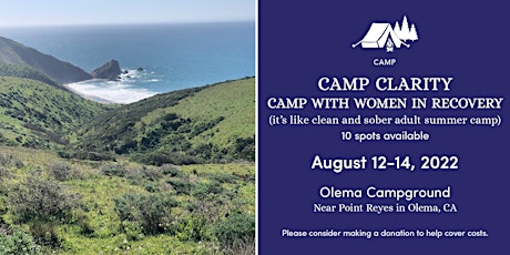 Infinite Paths Camp Clarity (camping trip for women in addiction recovery)