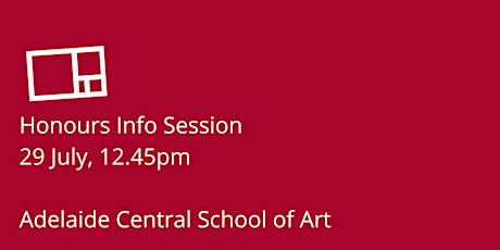 Honours Info Session