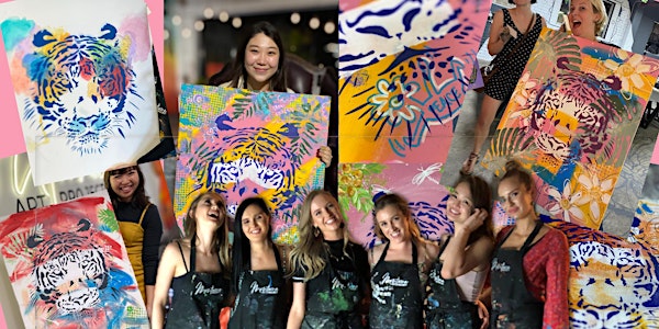 Tiger Paint and Sip Party  16.7.22