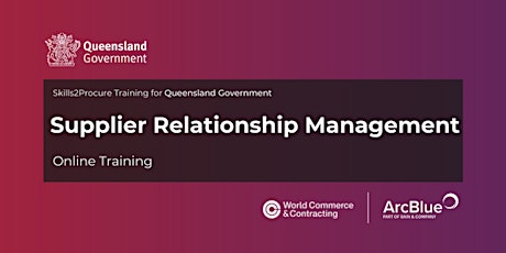 QLD Government | Supplier Relationship Management Skills2Procure Training