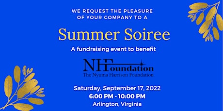 The Nyuma Harrison Foundation Summer Soiree