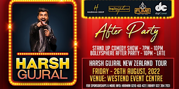 Harsh Gujral New Zealand Tour - Christchurch