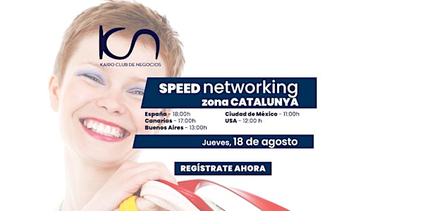 KCN Speed Networking Online Zona Catalunya - 18 de agosto