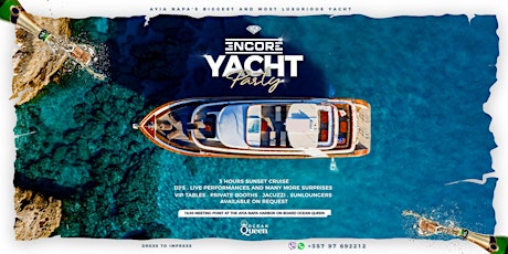 Encore Yacht Party