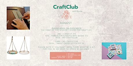CraftClub - Cross Stitch Kit primary image