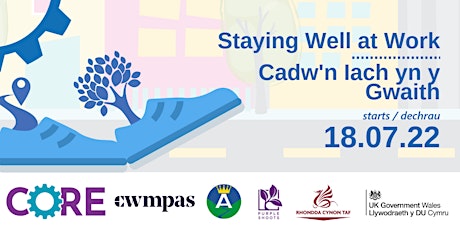 Staying Well at Work | Cadw'n Iach yn y Gwaith