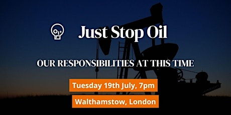 Our Responsibilities At This Time - Walthamstow, London