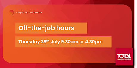 Off-the-Job Hours | Employer Webinar