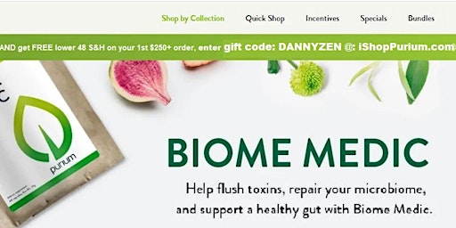 Gut Health by Detoxing GMOs & “Roundup”/Glyphosate w/ Purium’s Biome Medic