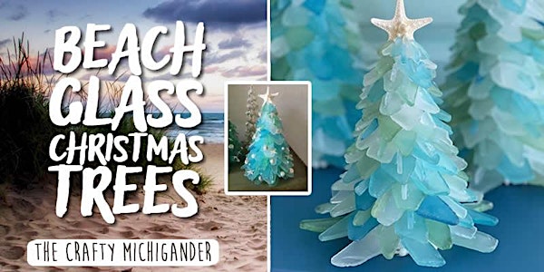 Beach Glass Christmas Trees - Muskegon