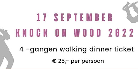 4-gangen walking dinner Knock on Wood 2022