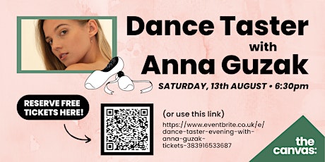 Dance Taster Evening with Anna Guzak