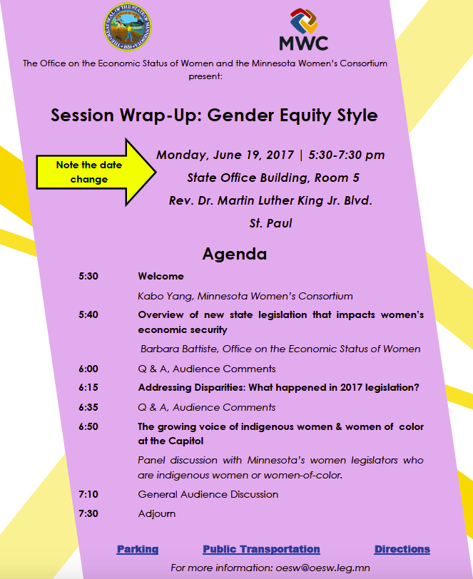 Session Wrap Up: Gender Equity Style