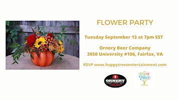 Flower Party at Ornery Beer Company Fairfax