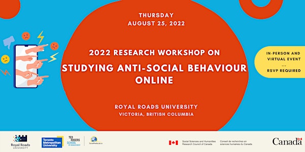 2022 Research Workshop on Studying Anti-Social Behaviour Online