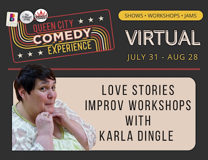 Virtual QCCE Fest - Love Stories: A Dingle Drama Improv Workshop image