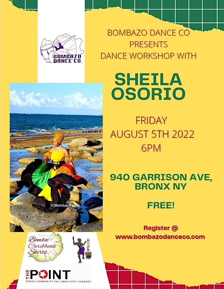 FREE Bomba de LOIZA Dance Workshop image
