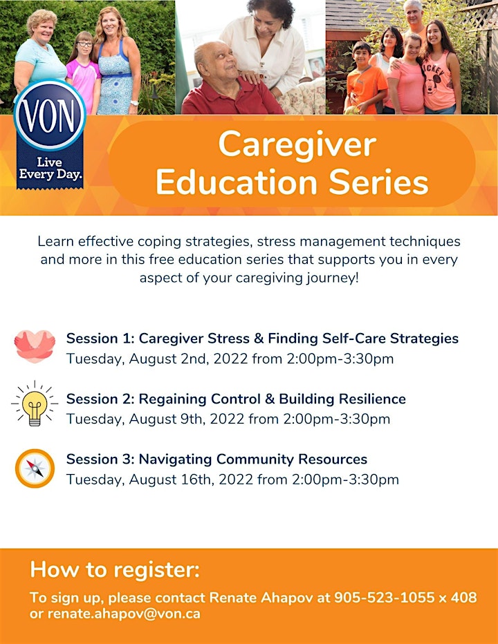 Caregiver Education Series: "From Stress to Strength" image