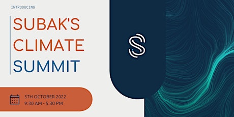 Subak Climate Summit